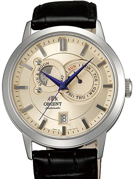 Orient Scratch and Dent - Automatic Sun and Moon Watch with Sapphire Crystal #ET0P003W-SND1 41.5 mm kol saati