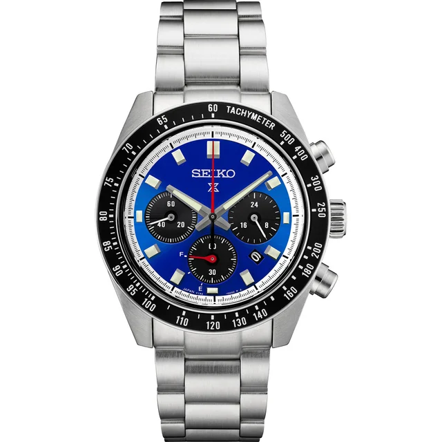 Seiko Prospex Speedtimer Solar Chronograph Blue Dial SSC931 kol saati