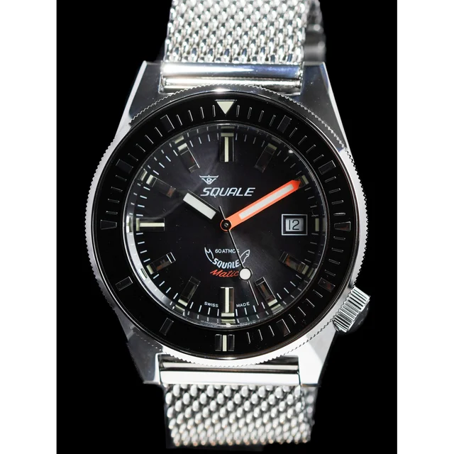 Squale Matic On Bracelet MATICXSA.ME22 210009N30575 kol saati