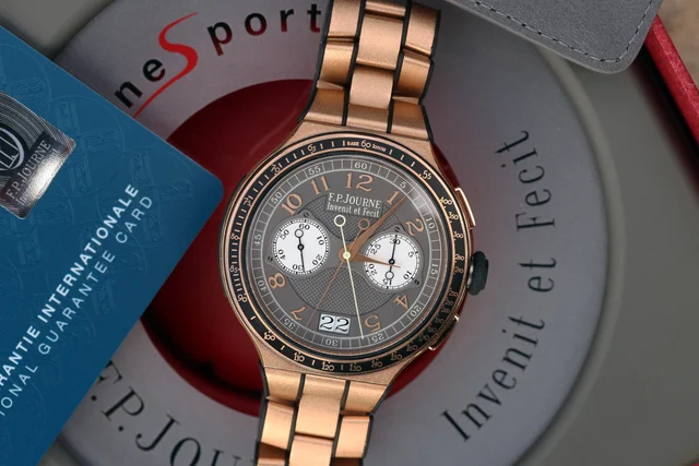 F.P. Journe lineSport Chronographe Rattrapante ref. CM in Re kol saati