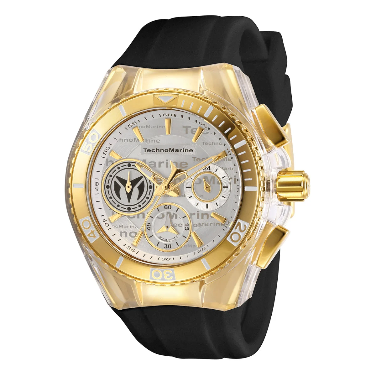 Technomarine Cruise California Watch - 40.57mm, Black (TM-118136) kol saati