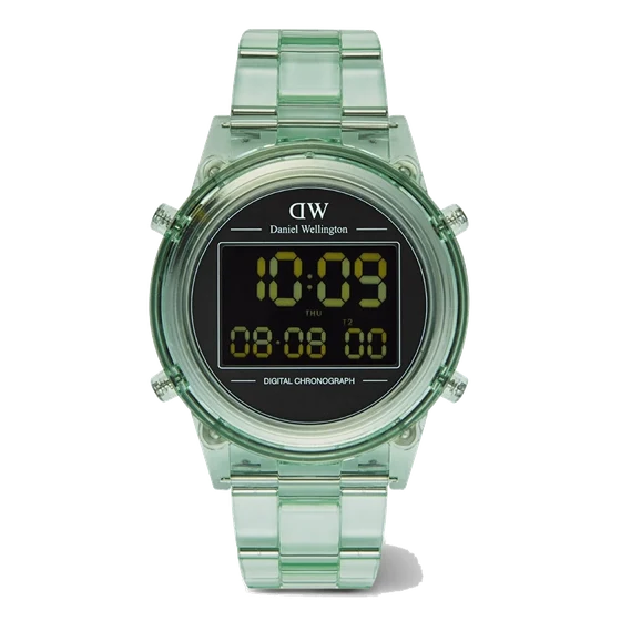 DANIEL WELLINGTON Retro Digital Light Green DW00600769 kol saati