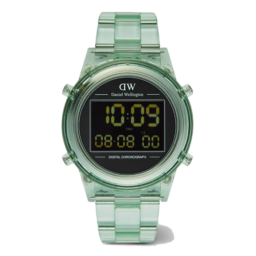 DANIEL WELLINGTON Retro Digital Light Green DW00600769 42 mm kol saati