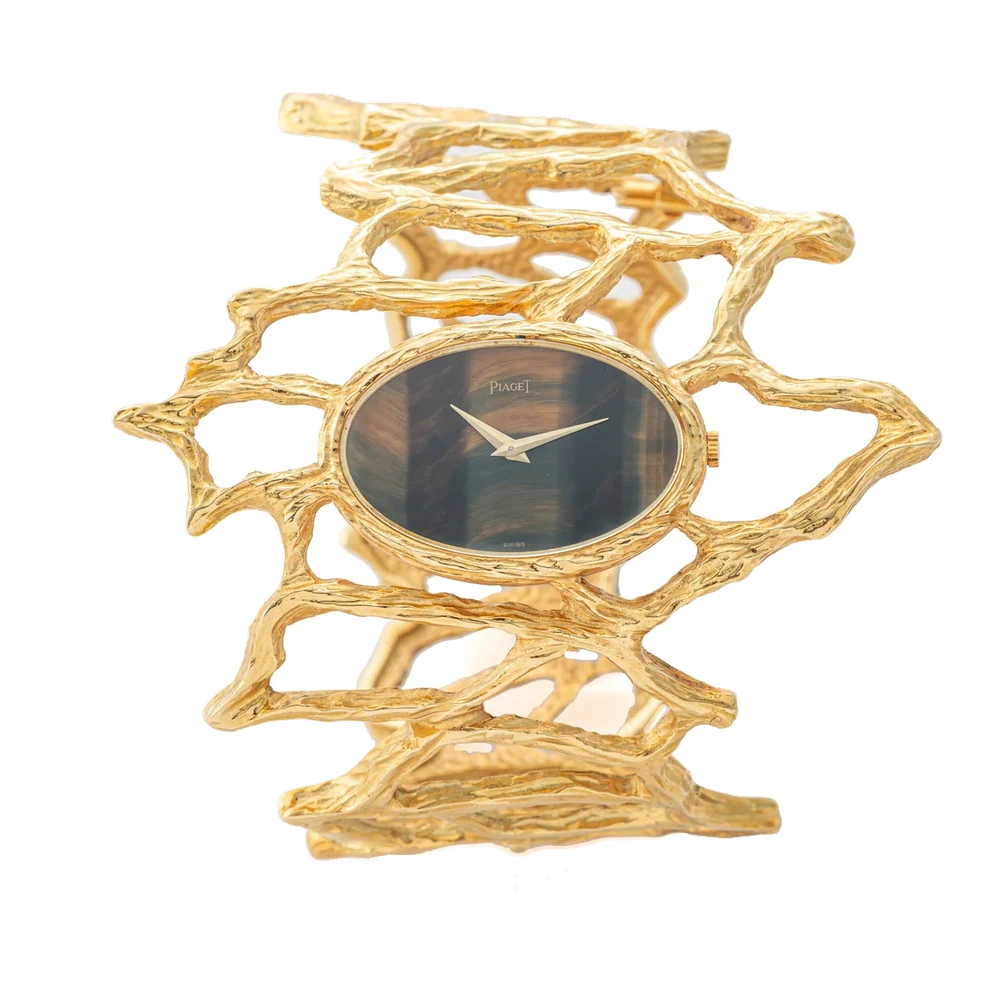Piaget PIAGET, REF. 9850, CUFF WATCH, TIGEREYE kol saati