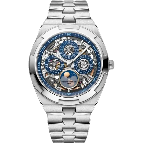 Vacheron Constantin Overseas perpetual calendar ultra-thin skeleton 4300V/220G-B946 kol sa