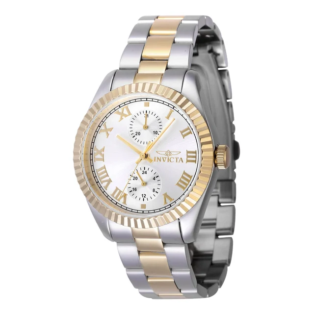 Invicta Specialty Belmont Watch - 36mm. Gold, Steel (47440) kol saati