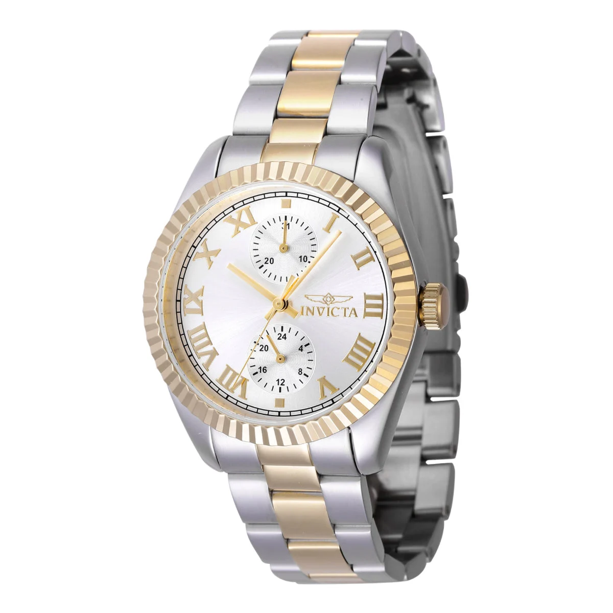 Invicta Specialty Belmont Watch - 36mm. Gold, Steel (47440) 36 mm kol saati