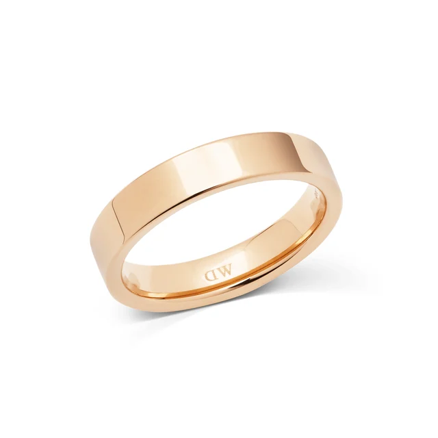 DANIEL WELLINGTON Line Ring Polished Rose Gold 4.5mm DW00401843 kol saati