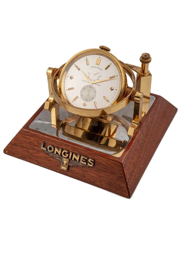 Longines Ref. 6368, 50-hour going advertising chronometer, power reserve, calibre 24.99; “