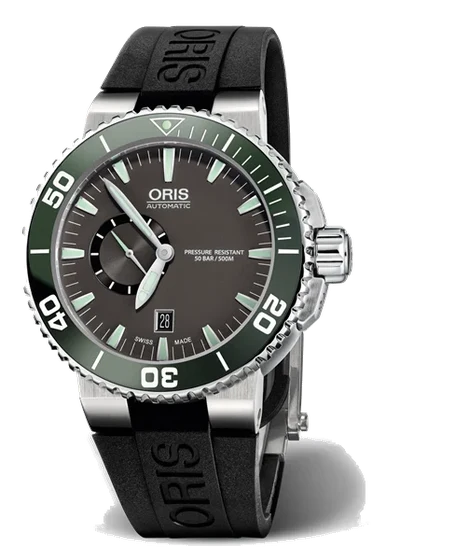 Oris Aquis Small Second, Date 01 743 7673 4137-07 4 26 34EB kol saati