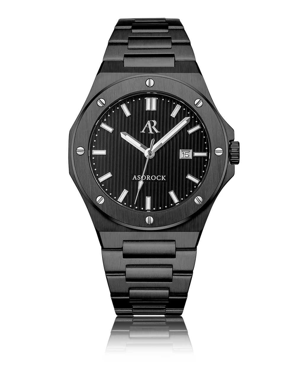 ASOROCK WATCHES All black Mansa 42 mm kol saati