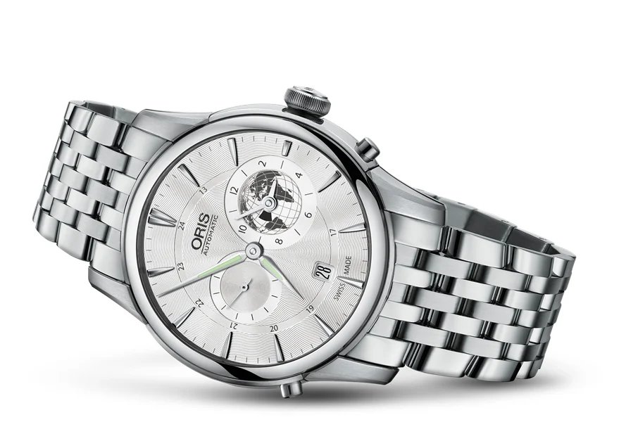 Oris Greenwich Mean Time Limited Edition 01 690 7690 4081-Set MB 42 mm kol saati