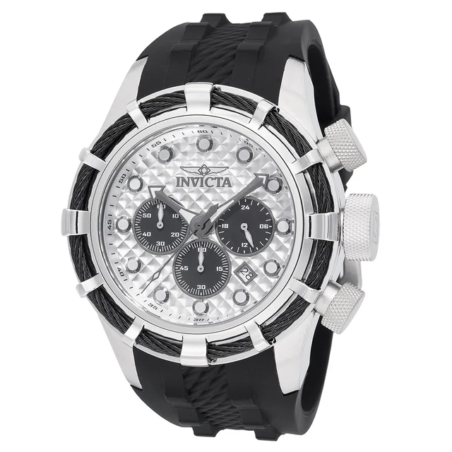 Invicta Bolt Vexidian Watch - 50mm, Black (49163) kol saati