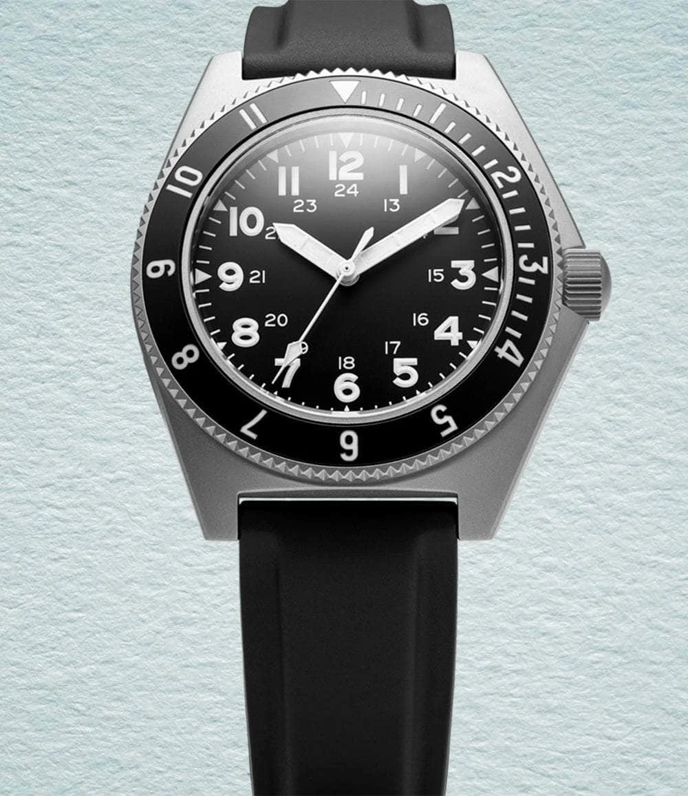 Benrus Type 2 Mil Spec T2MS-SS-B-395-01 47.7 mm kol saati