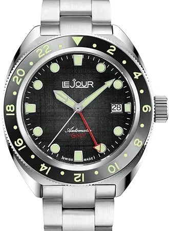 Le Jour Hammerhead GMT Black Ref. LJ-HH-GMT-001 LJ-HH-GMT-001/LJ kol saati