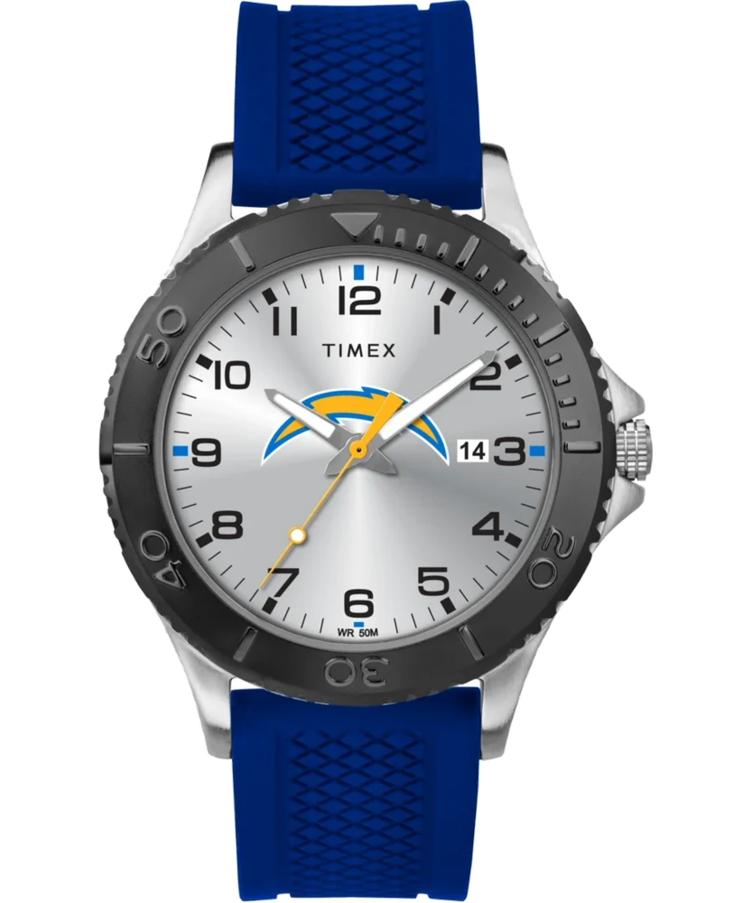 Timex Gamer Royal Blue Los Angeles Chargers TWZFCHAMN 42 mm kol saati