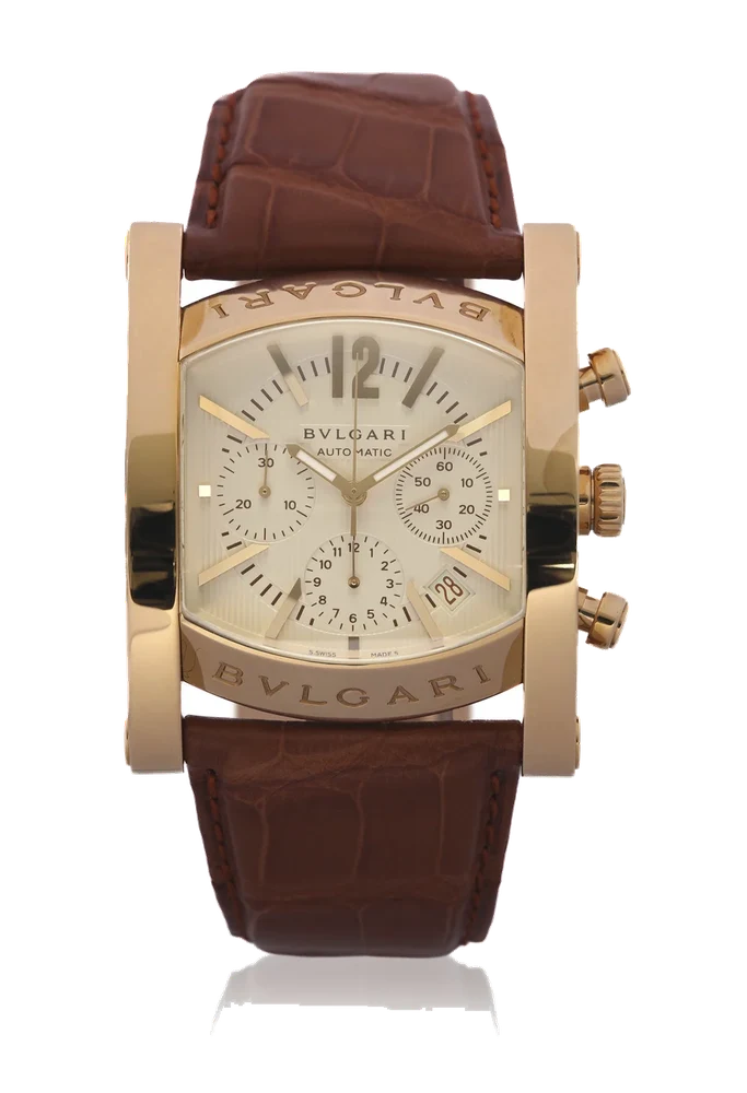 Bulgari BULGARI, REF. AA48C1, ASSIOMA CHRONOGRAPH, YELLOW GOLD kol saati