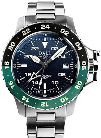 Ball Watch Co. Engineer Hydrocarbon AeroGMT II Blue 40mm Ref. DG2118C-S11C-BE DG2118C-S11C-BE/BALL 40 mm kol saati