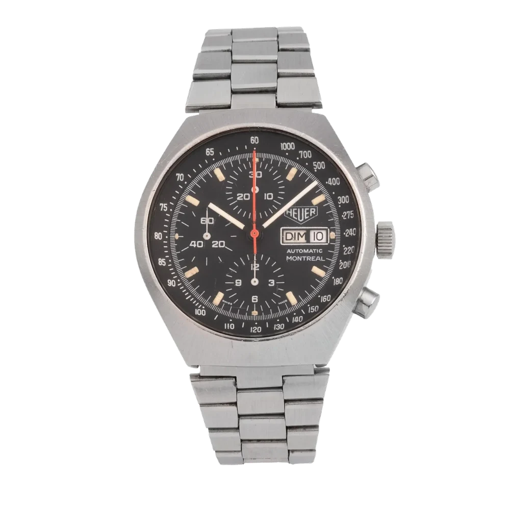 Heuer HEUER, REF. 750.503, MONTREAL, STEEL kol saati