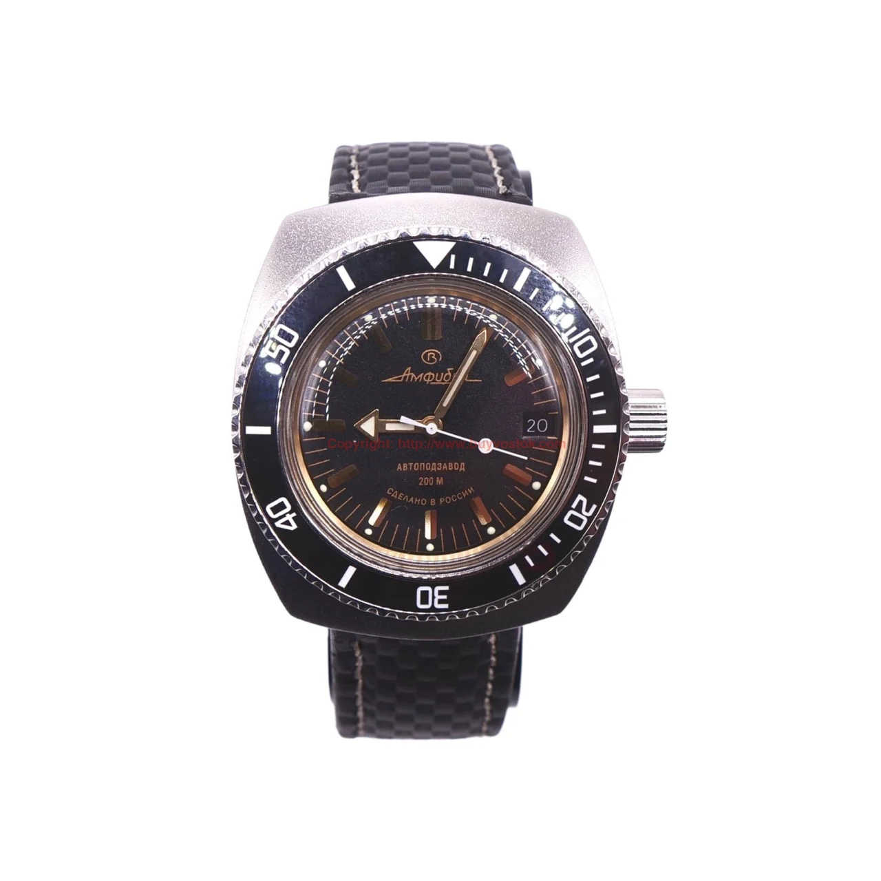Vostok 090679_MOD1_CARBON 42 mm kol saati