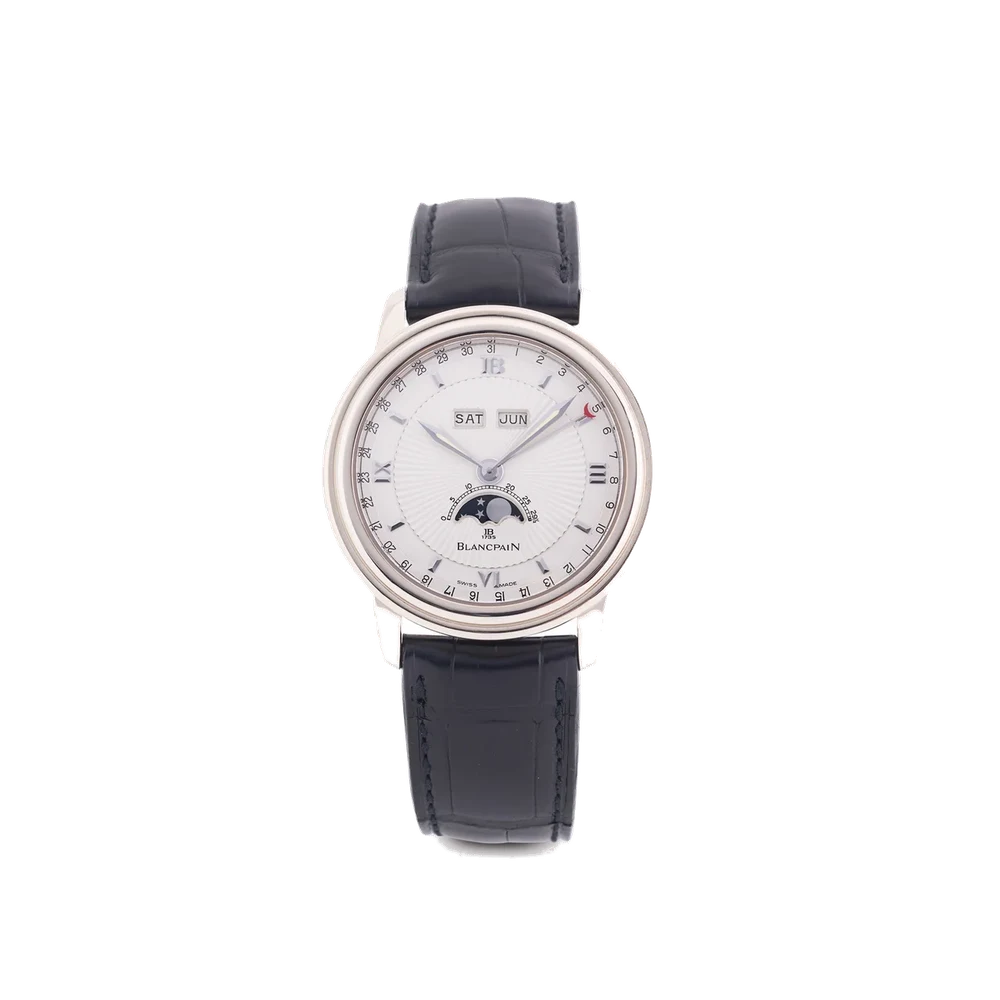 Blancpain BLANCPAIN, REF. 2653, TRIPLE DATE CALENDAR, 260TH ANNIVERSARY EDITION, MOONPHASE, 18K WHITE GOLD kol saati