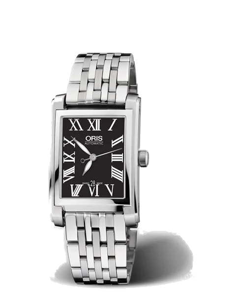 Oris Rectangular Date 01 561 7656 4074-07 8 17 82 24.5 mm kol saati