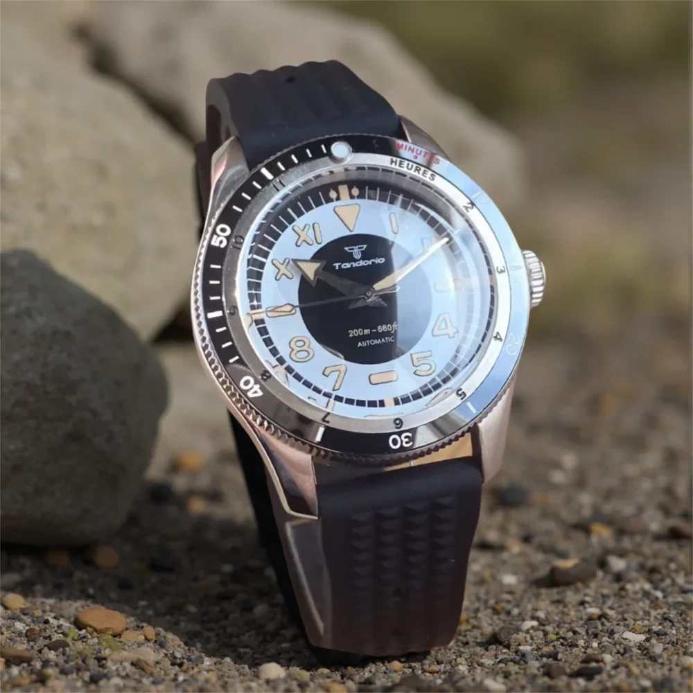 Tandorio Watches Serica Mod DiverTandorio TD204M Automatic 40mm MIYOTA8215 20ATM Diver Domed Sapphire PT5000 NH35 12000053436246988 40 mm kol saati
