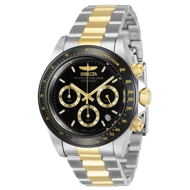 Invicta Speedway Velisque Watch - 39.5mm, Gold, Steel (36743) kol saati