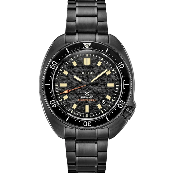 Seiko Heritage Diver's Black Series Limited Edition SLA061J1 kol saati