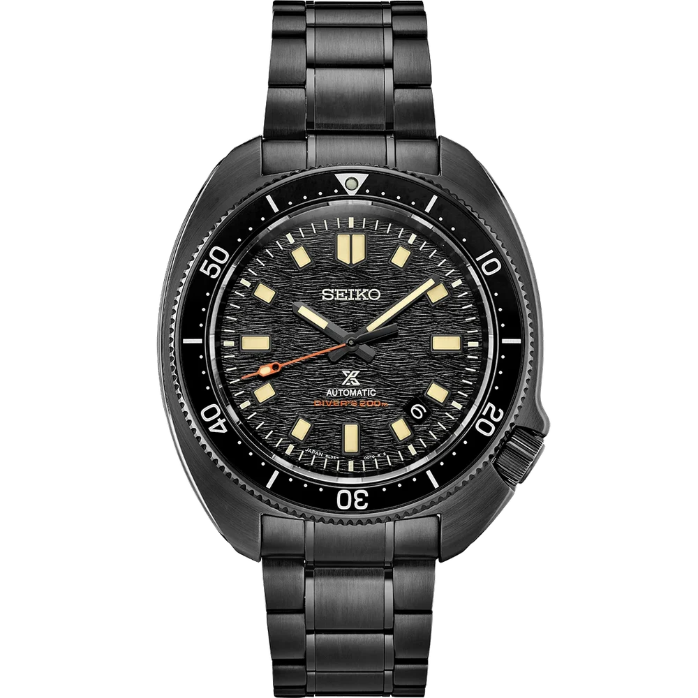 Seiko Heritage Diver's Black Series Limited Edition SLA061J1 44 mm kol saati