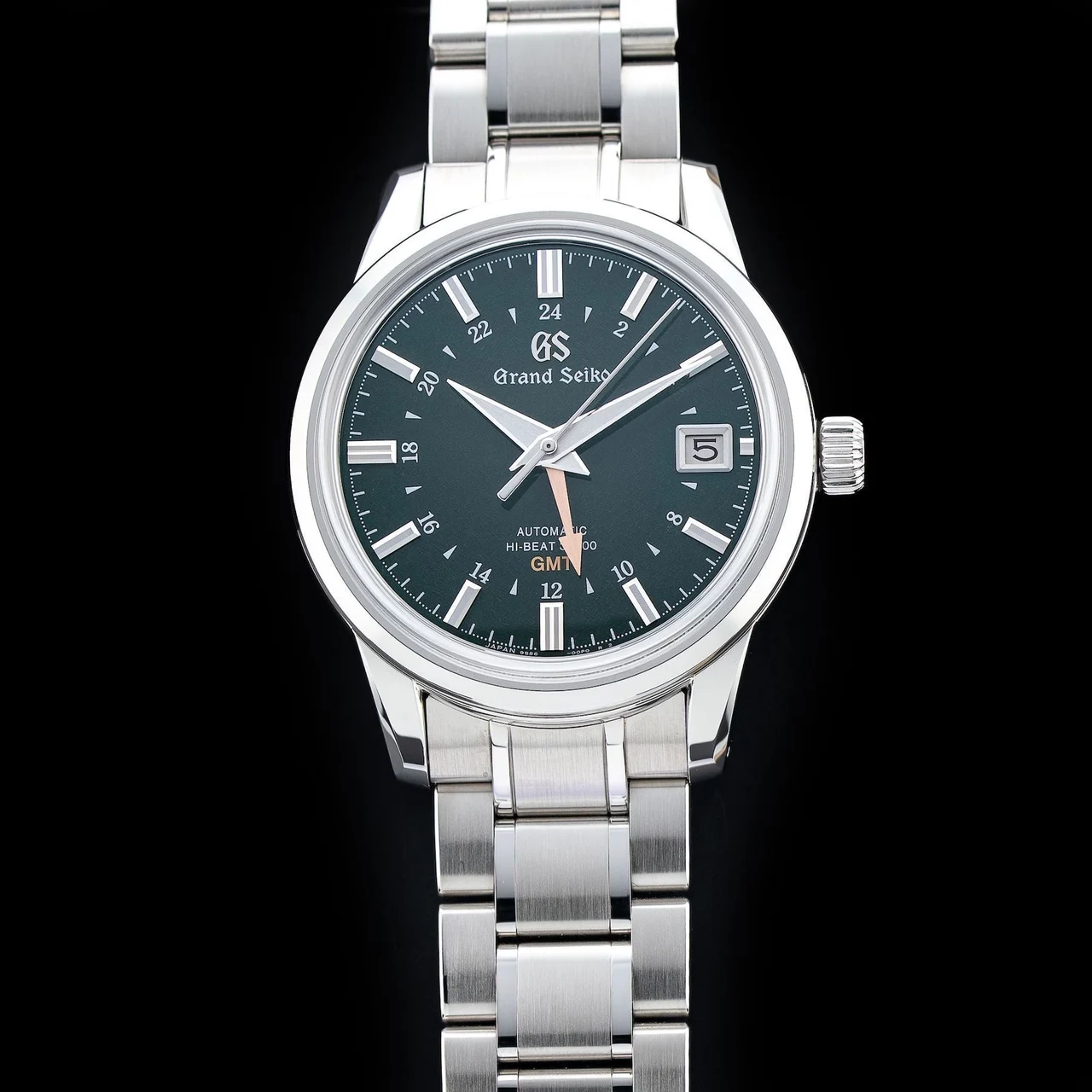 Grand Seiko GMT Four Seasons "Spring Shunbun" Green 210009N32847 kol saati