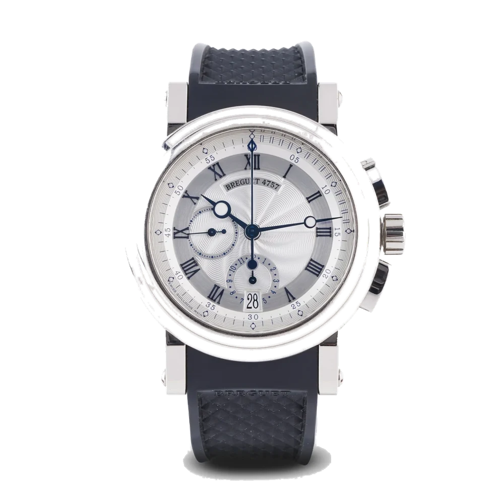 Breguet BREGUET REF. 5827BB/12/5ZU, MARINE CHRONOGRAPH,18K WHITE GOLD kol saati