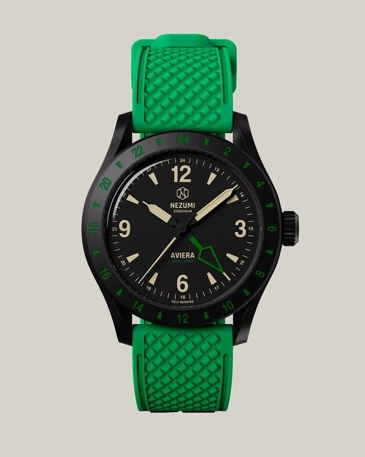 Nezumistudios AA3-133-bundle-green-black kol saati