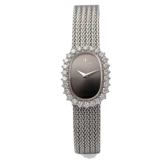 Vacheron Constantin VACHERON CONSTANTIN, REF. 18797, OVAL, DIAMOND BEZEL, WHITE GOLD kol s