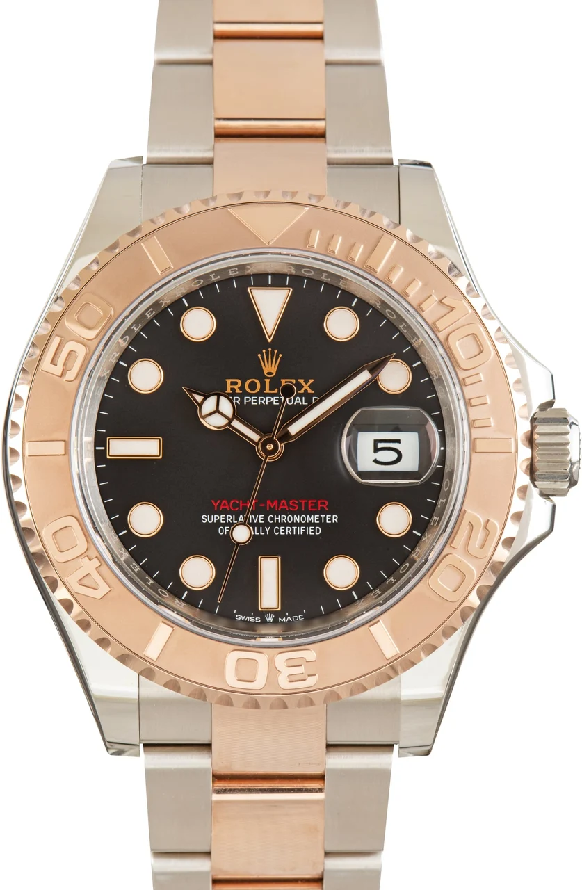 Rolex Black Dial Yacht-Master 40 Ref 126621 40 mm kol saati