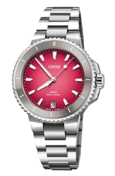 Oris Aquis Date Taste of Summer 01 733 7792 4158-07 8 19 05P kol saati
