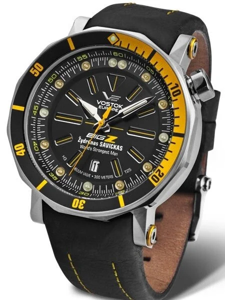 Vostok Europe Vostok-Europe BIG Z Automatic 300 Meter Dive Watch with Tritium Tubes #62053