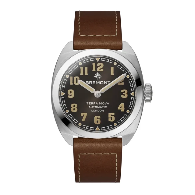 Bremont Terra Nova TN38-ND-SS-BK-L-S kol saati