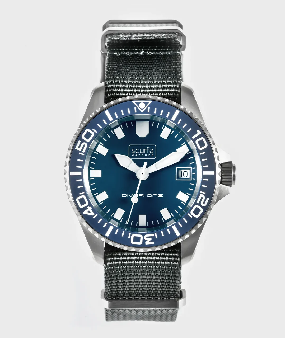 Scurfawatches Blue Ltd Edition M.S.24 BLUE LTD EDITION 40 mm kol saati