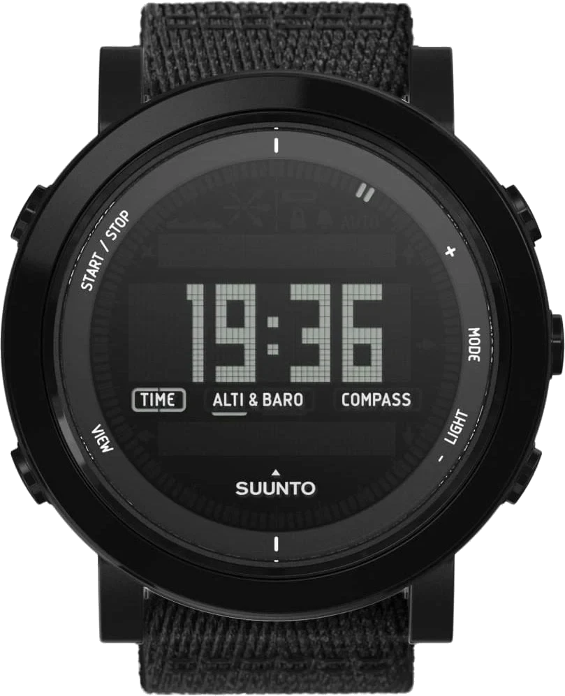 Suunto Essential Ceramic All Black Tx SS022438000 49.1 mm kol saati