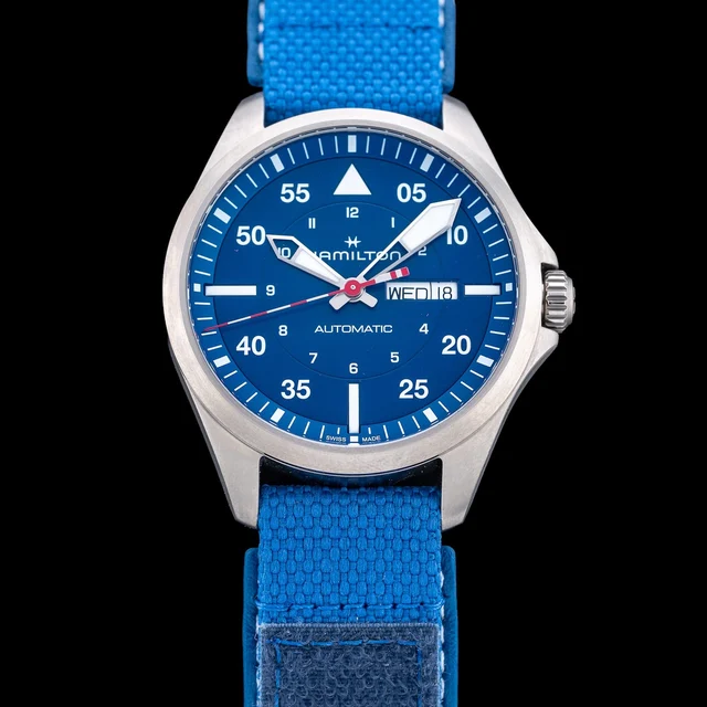 Hamilton Khaki Pilot H64655941 210009N43289 kol saati