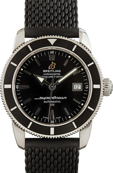 Breitling SuperOcean Heritage 42 Black Dial A17321 kol saati