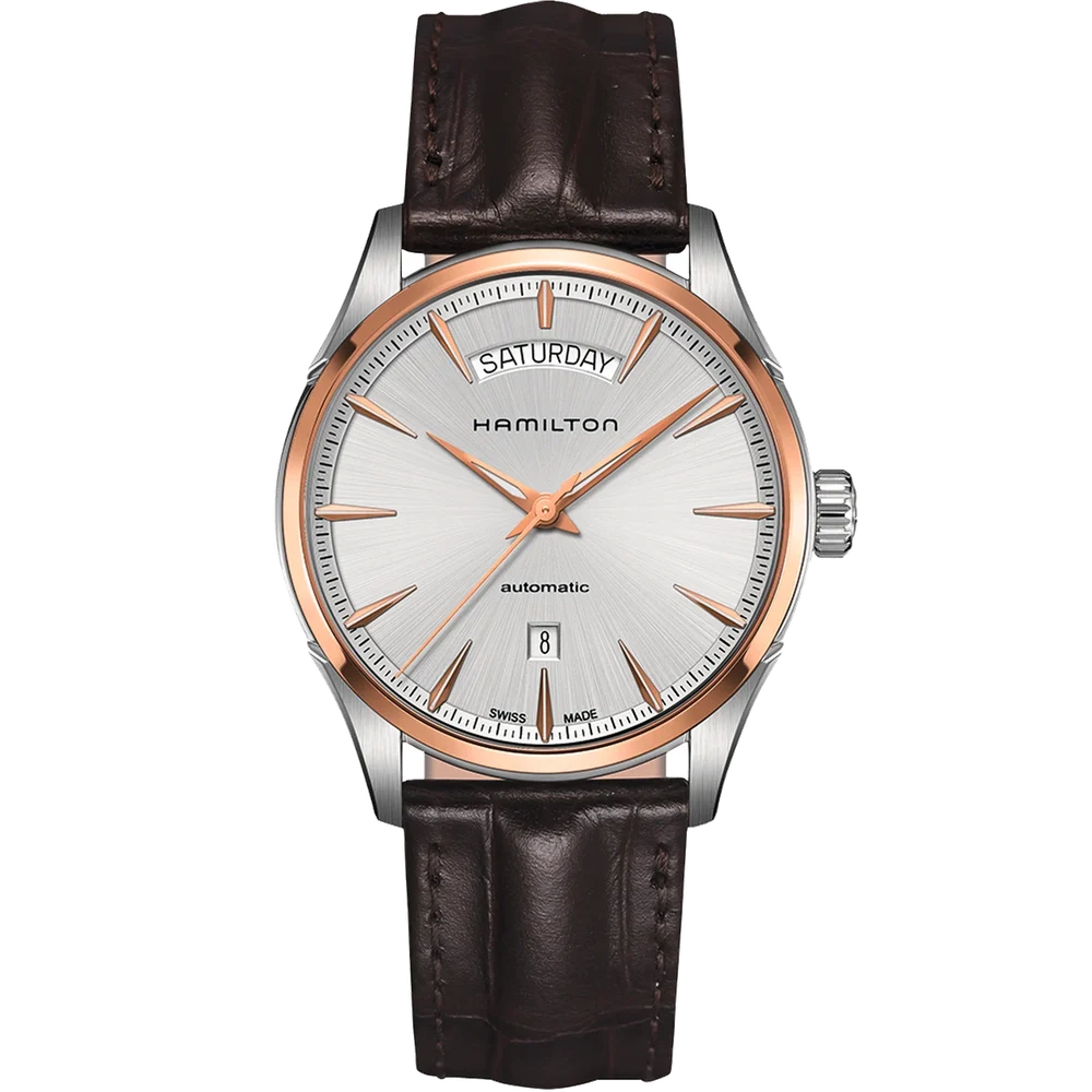 Hamilton Jazzmaster Day Date Auto H42525551 42 mm kol saati