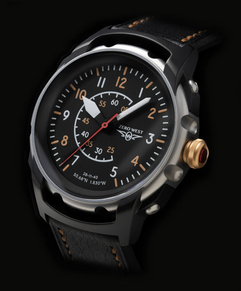 Zerowest Zerowest S4-P9427 (1940) 44 mm kol saati