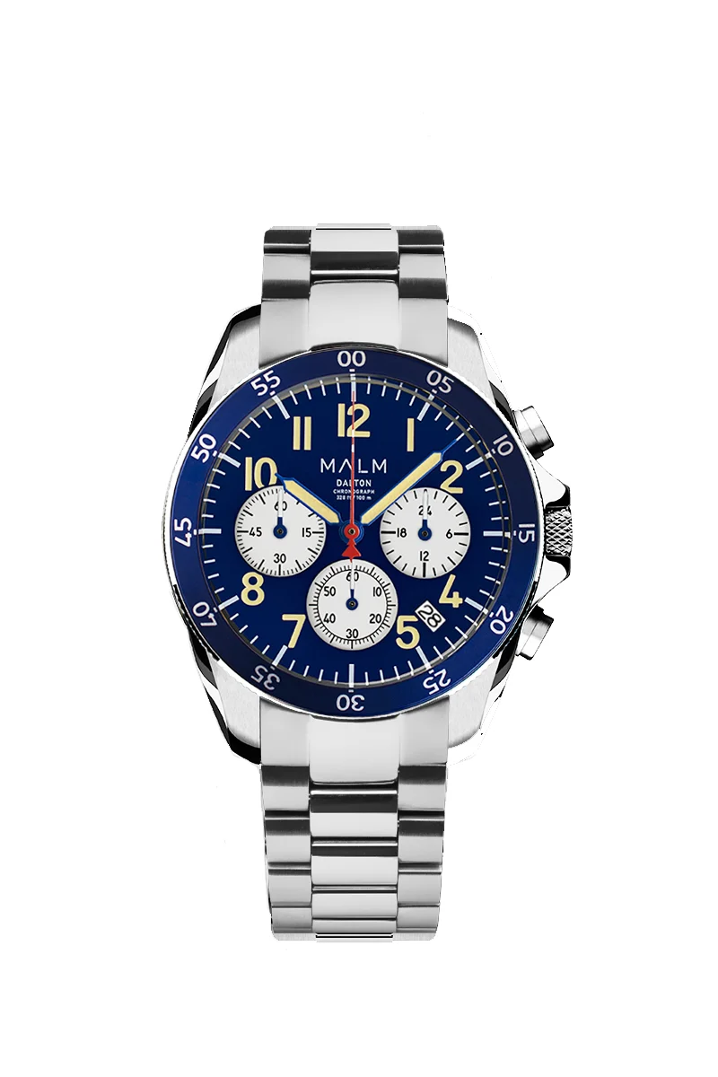MALM watches Dalton MW-DA39BLUEWHSWAF 41 mm kol saati