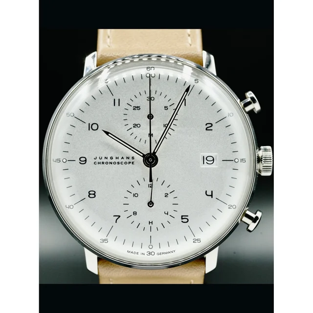 Junghans Max Bill Chronoscope 027/4502.00 210000035922 kol saati