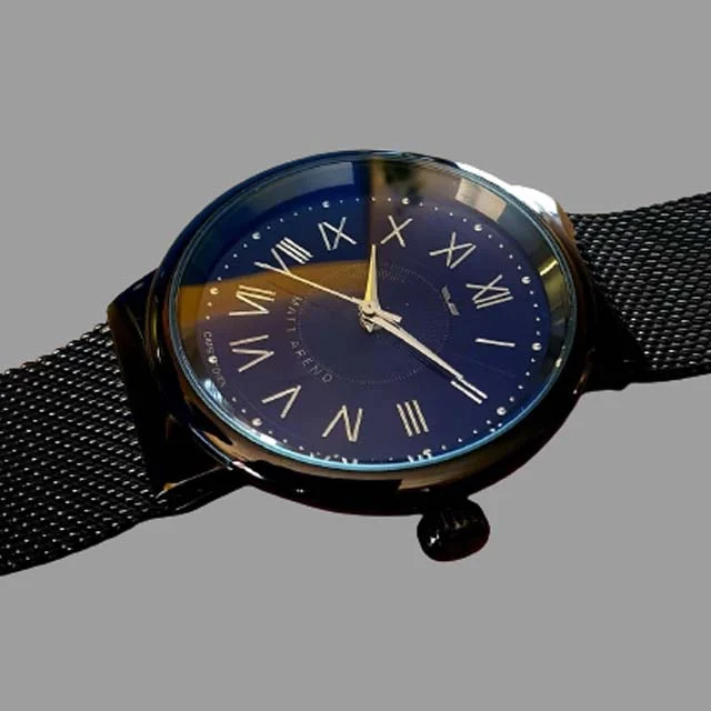 Matt Arend Havanna Blue MA 807 Havanna Blue 41 mm kol saati
