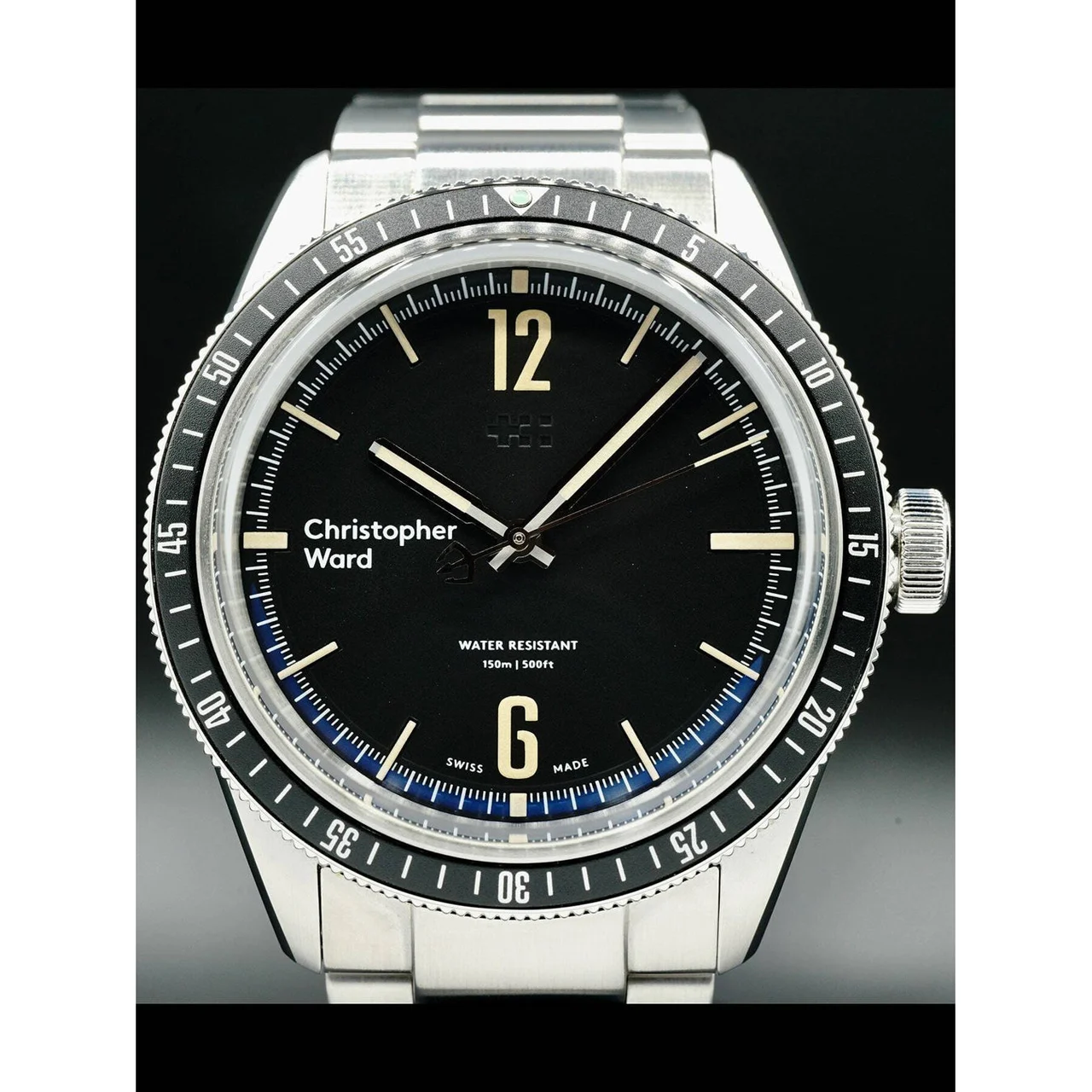 Christopher Ward Trident Diver C6541H3H1 210000032313 41 mm kol saati