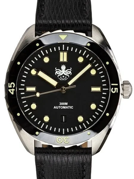 Phoibos Eagle Ray 300-Meter Automatic Dive Watch with Double Dome AR Sapphire Crystal #PY0