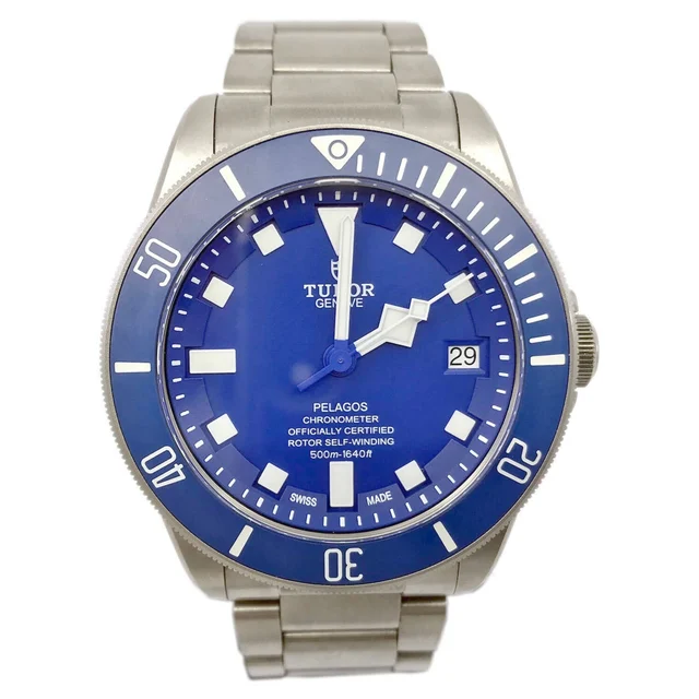 Tudor Pelagos Blue Dial on Bracelet 25600TB 210000013397 kol saati
